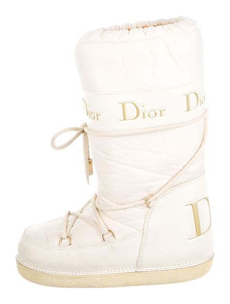 dior white boots